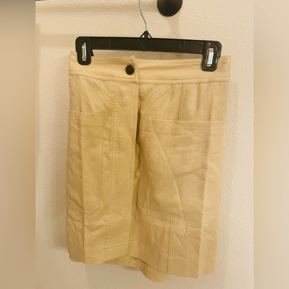 NWT Banana Republic Linen Skirt Size 12.